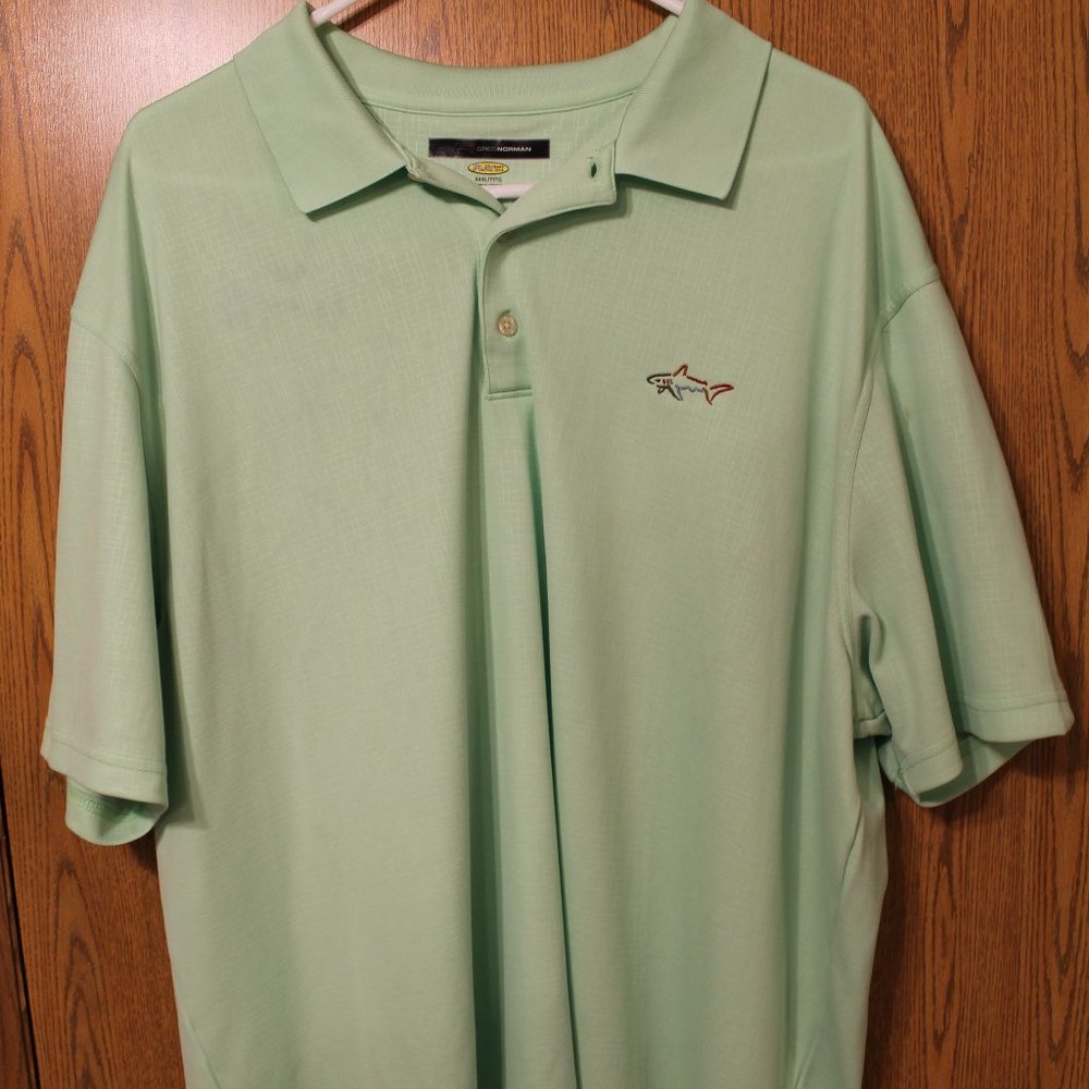 Men's Greg Norman Golf Shirt Sz XXXL